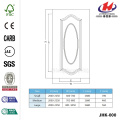 JHK-000 3MM HDF MDF 1 + 1 Modell Qualität geformte Südamerika weiße Grundierung Tür Haut